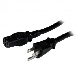 StarTech Cable de Alimentación para PC NEMA5-15P a C15 - Envío Gratuito