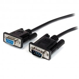 StarTech Cable 3m Serial RS232 Video EGA DB9 Macho a Hembra - Envío Gratuito