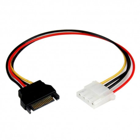 StarTech Cable 30cm Adaptador Molex 4 Pines a SATA Hembra - Envío Gratuito