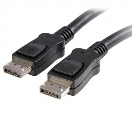 StarTech Cable con Cierre de Seguridad DisplayPort 1.2 4k 3m - Envío Gratuito