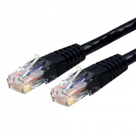 StarTech Cable de Red 1.8m Cat6 UTP RJ45 ETL Negro - Envío Gratuito