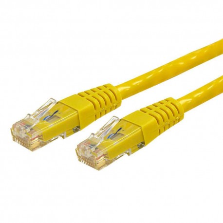 StarTech Cable de Red 91cm Cat6 UTP RJ45 Patch Amarillo - Envío Gratuito