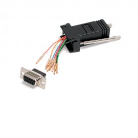 StarTech Adaptador Modular Serial DB9 a RJ45 - Envío Gratuito