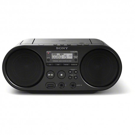 Sony Radiograbadora ZS PS50  Negra - Envío Gratuito