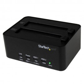 StarTech Base Duplicador Autónomo USB 3.0 de Discos Duros - Envío Gratuito