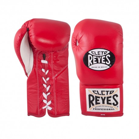 Guantes Profesionales Cleto Reyes Rojo 10 oz - Envío Gratuito