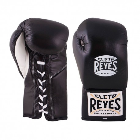 Guantes Profesionales Cleto Reyes Negro 10 oz - Envío Gratuito