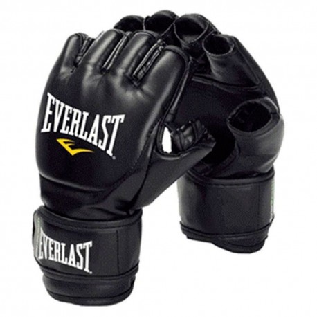 Guantes Everlast MMA Tradicional Negro Chica Mediana - Envío Gratuito