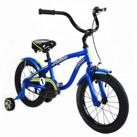 Bicicleta Infantil Turbo Mini Rider R16 Azul - Envío Gratuito