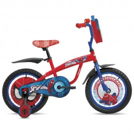 Bicicleta Infantil Veloci R16 1V Spiderman - Envío Gratuito