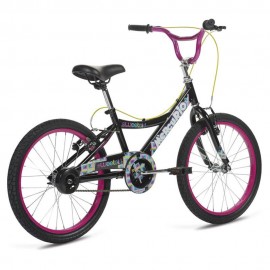 Bicicleta Mercurio R20 Sweet Girl Negro Rosa - Envío Gratuito